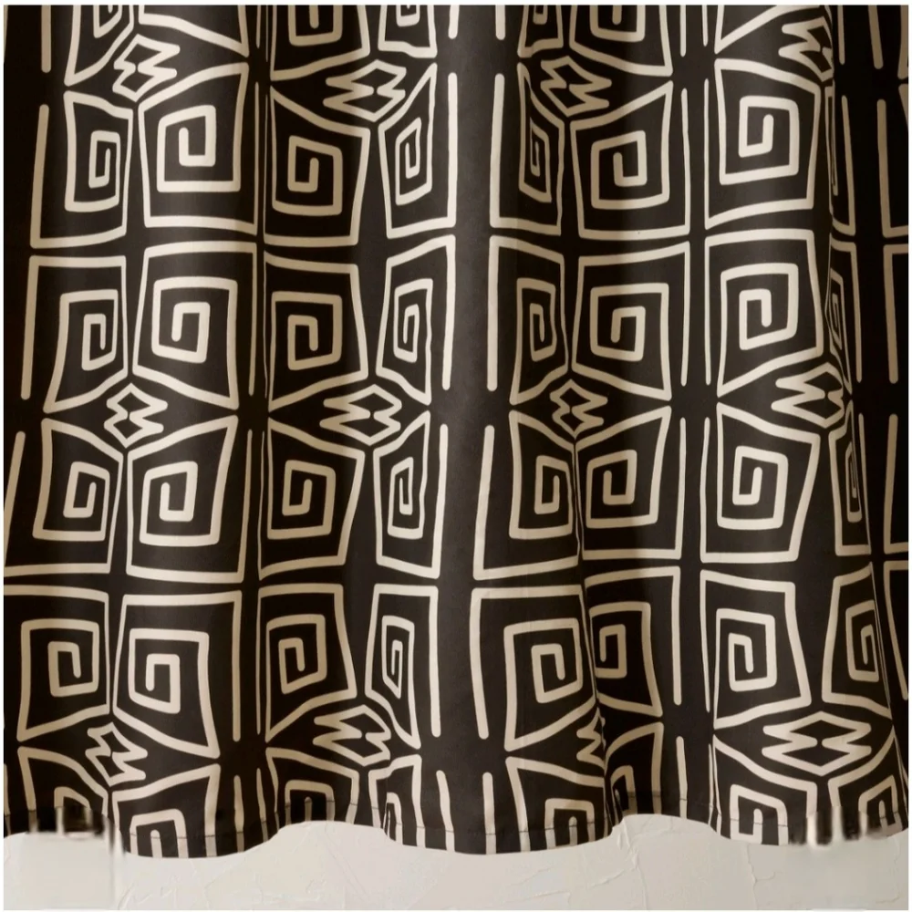 Opalhouse designed w Jungalow 13pc Shower Curtain Bundle with HooksBlack/White